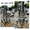 Jet Micronizer Crusher Machine Powder Air Jet Mill Price Lab Vertical Horizontal Milling
